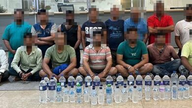 15 متهماً بترويج الخمور المحلية و8 بائعين جائلين و36 مخالفاً في قبضة في مباحث الإقامة