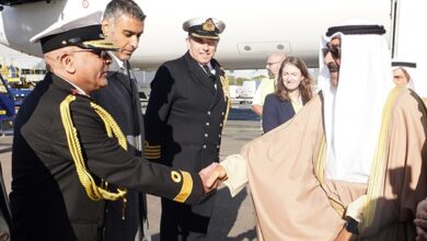 سمو ولي العهد يصل إلى المملكة المتحدة تلبية للدعوة الرسمية من الملك تشالز الثالث
