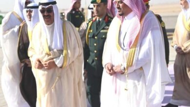 ممثل سمو أمير البلاد سمو ولي العهد يصل إلى السعودية لترؤس وفد الكويت في القمة الخليجية مع رابطة الآسيان