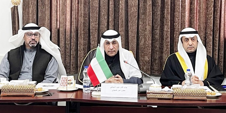 الصندوق الكويتي للتنمية استضاف وفد «الخارجية» المصرية