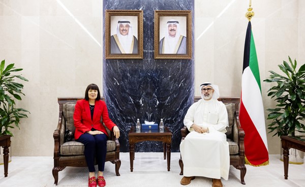 نائب وزير الخارجية بحث مع السفيرة الأميركية العلاقات الثنائية والقضايا محل الاهتمام المشترك