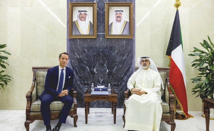 نائب وزير الخارجية بحث التعاون بين الكويت و«الناتو»