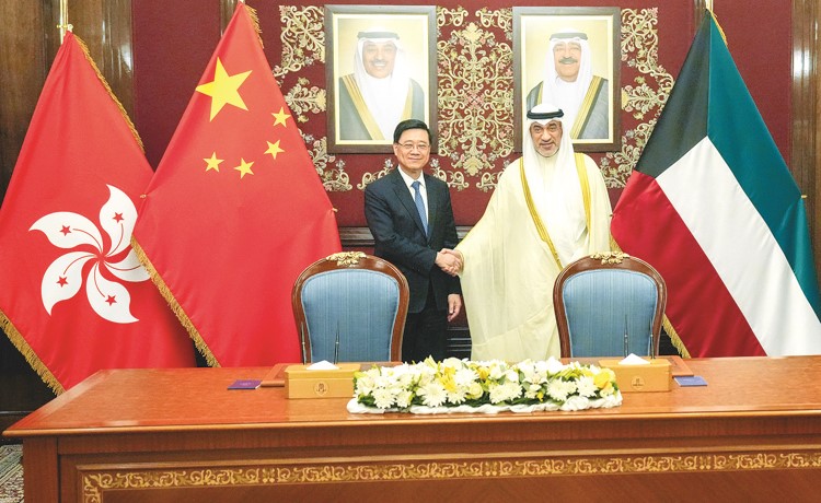 الكويت وهونغ كونغ.. توقيع مذكرتي تفاهم في مجال تشجيع الاستثمار المباشر