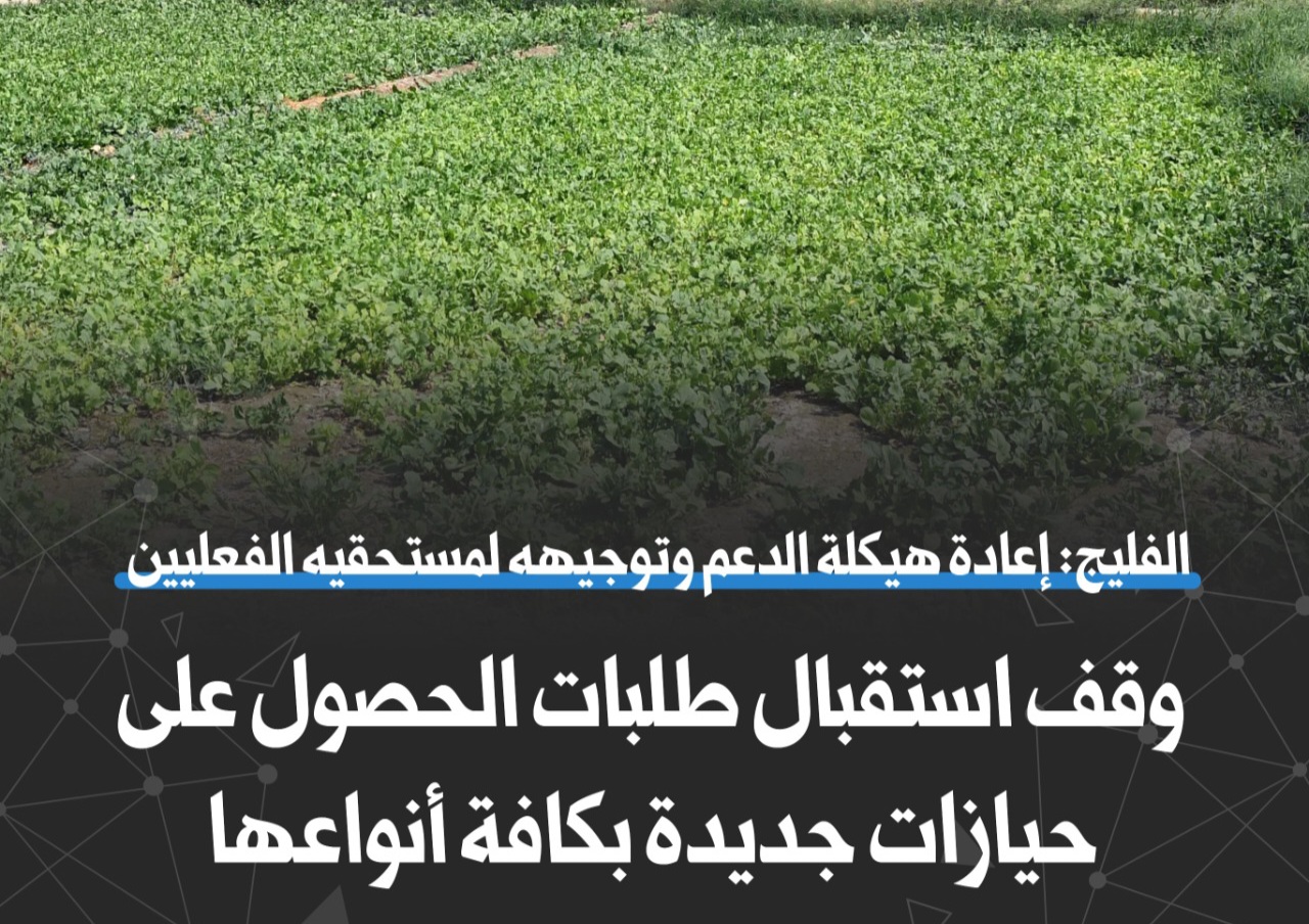 وقف استقبال طلبات الحصول على حيازات جديدة وإلغاء السابقة